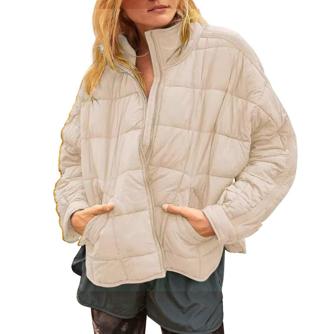 Cynthia | Lightweight Zip Puffer Jacket