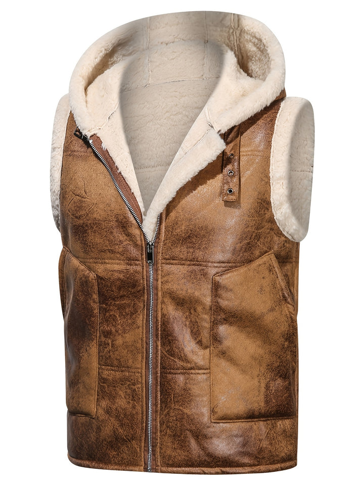 Caleb | Structured Hooded Winter Vest