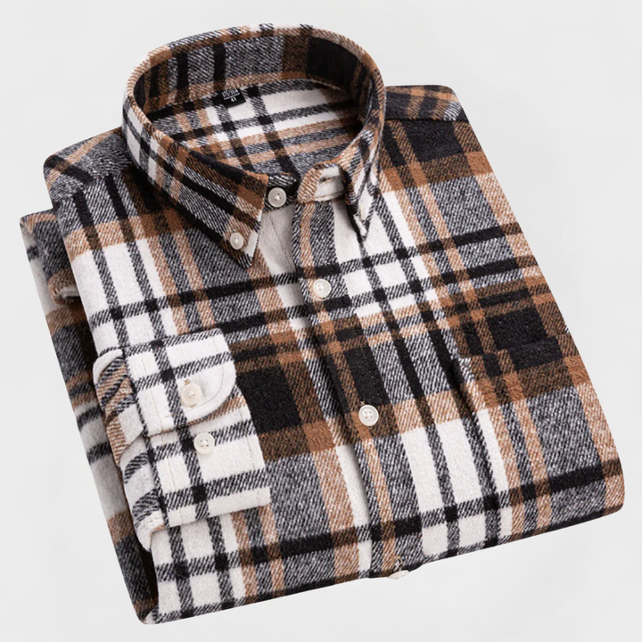 Mark | Classic Plaid Flannel Shirt