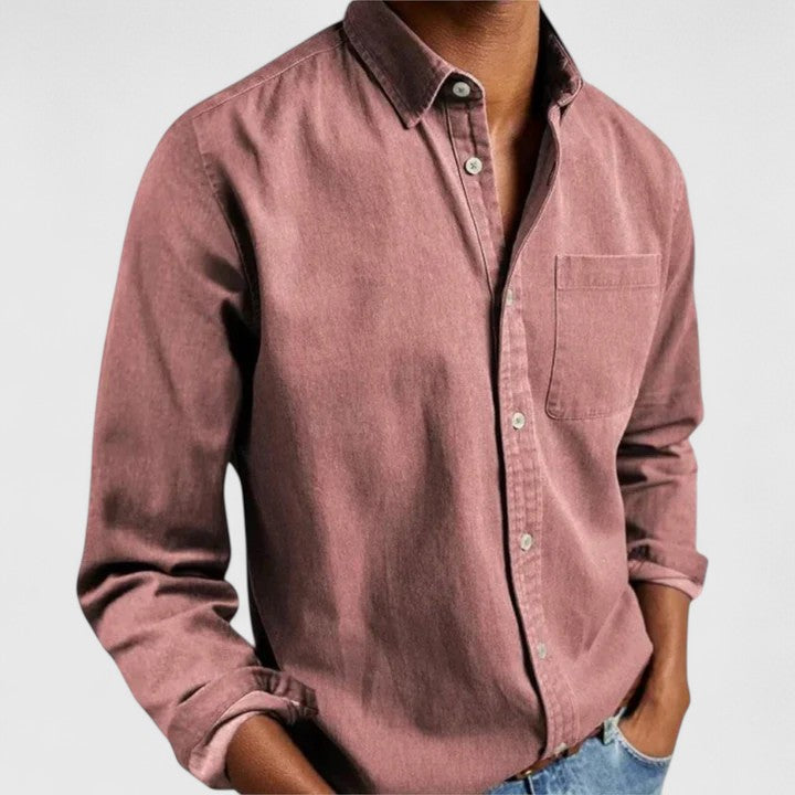 Zayvion | Elegant Long Sleeve Shirt
