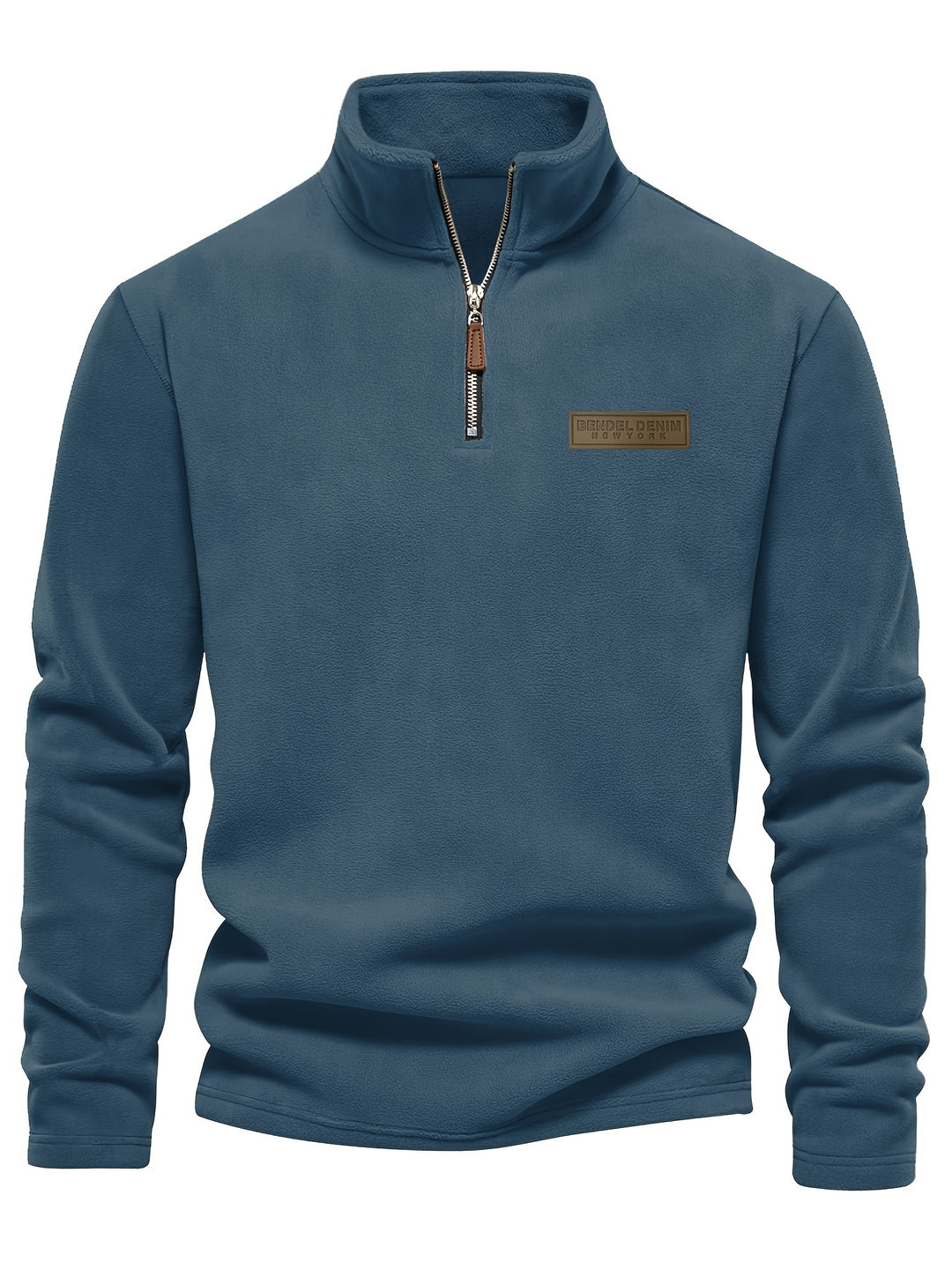 Evan | Classic Half-Zip Stand-Collar Sweater