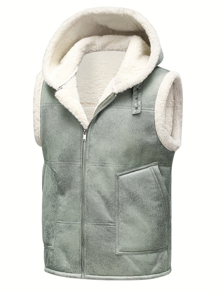 Caleb | Structured Hooded Winter Vest
