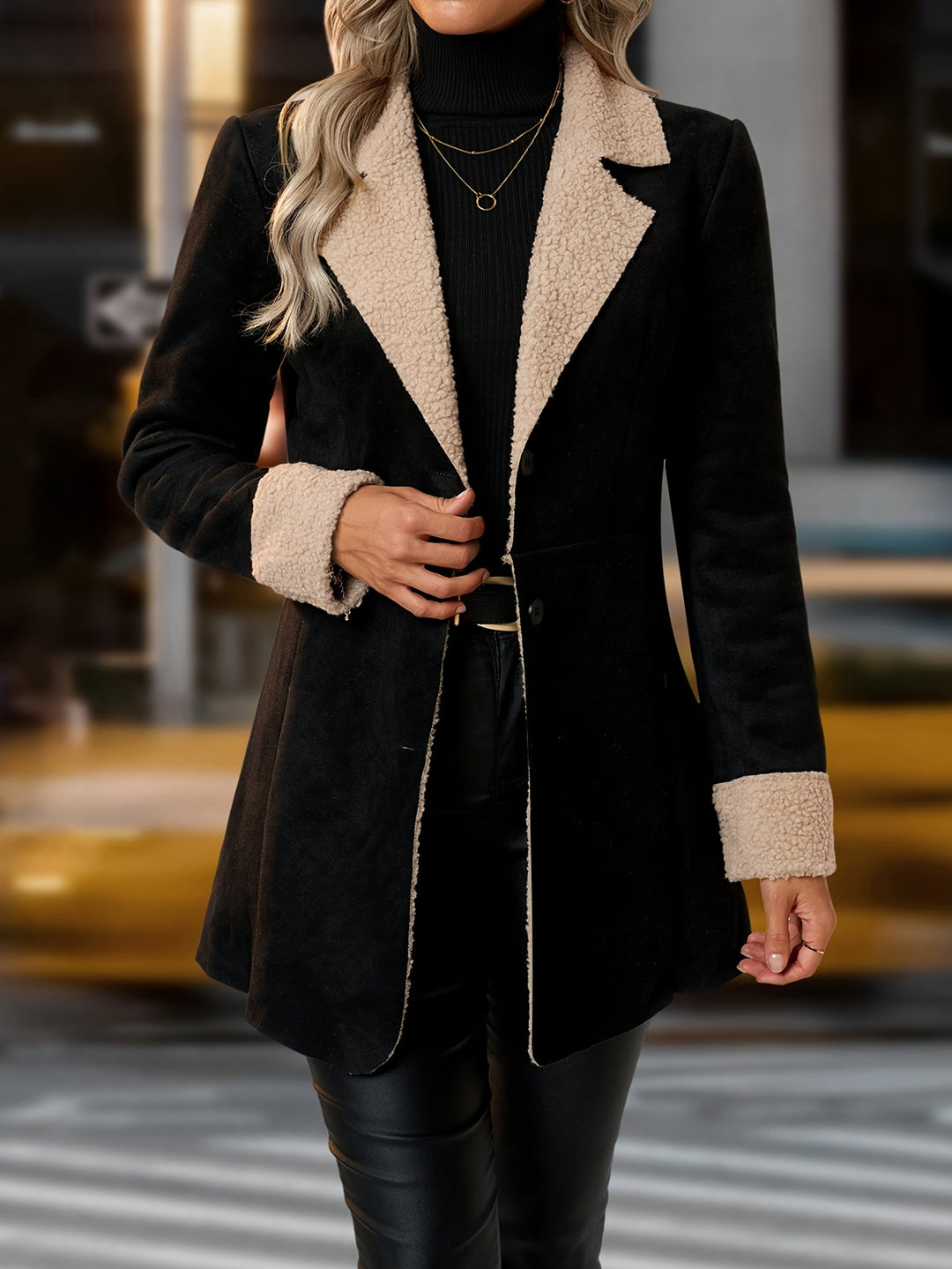 Clara | Elegant Buttoned Long Coat