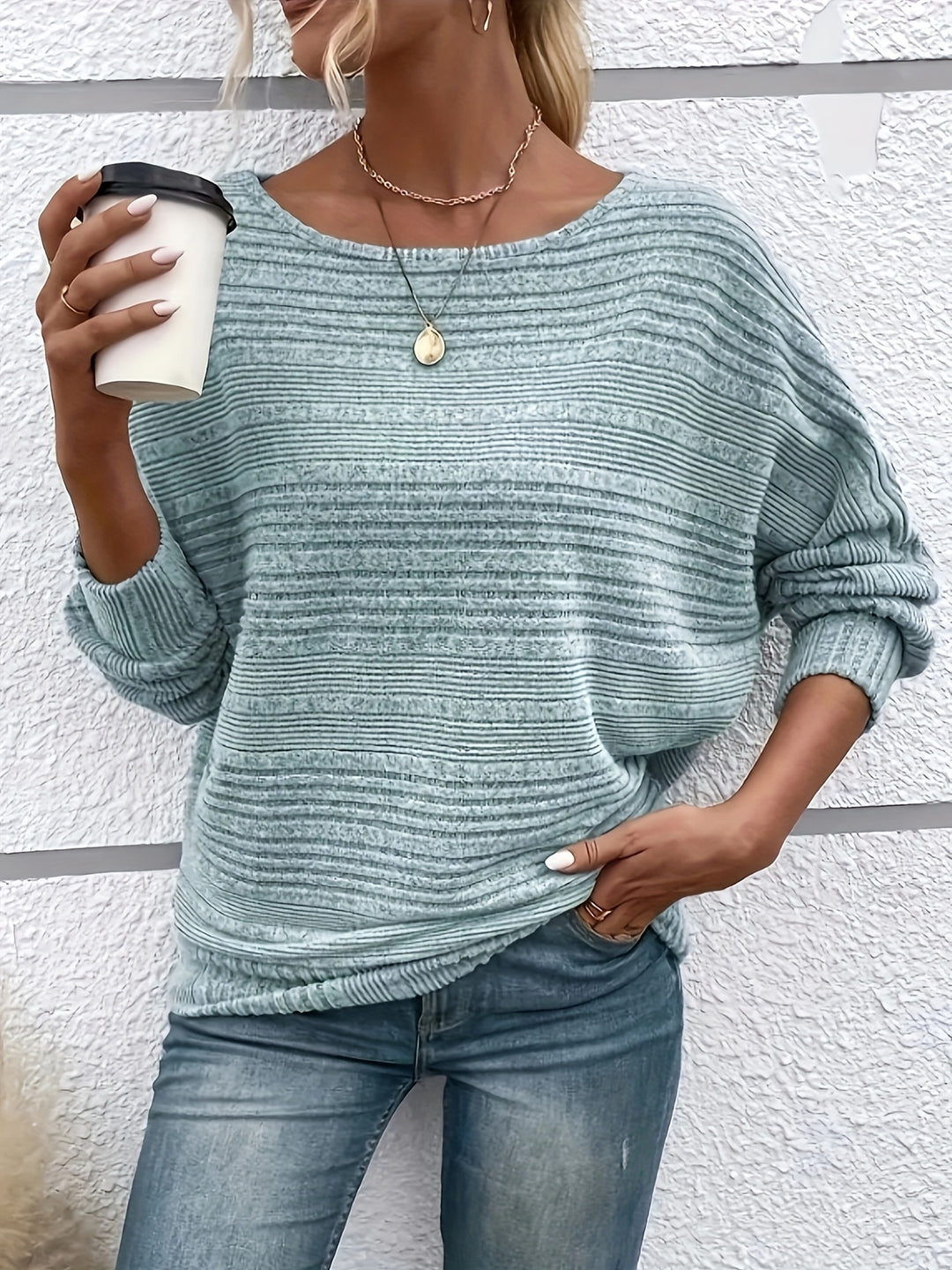 Pamela | Relaxed Sleeve Knit Sweater