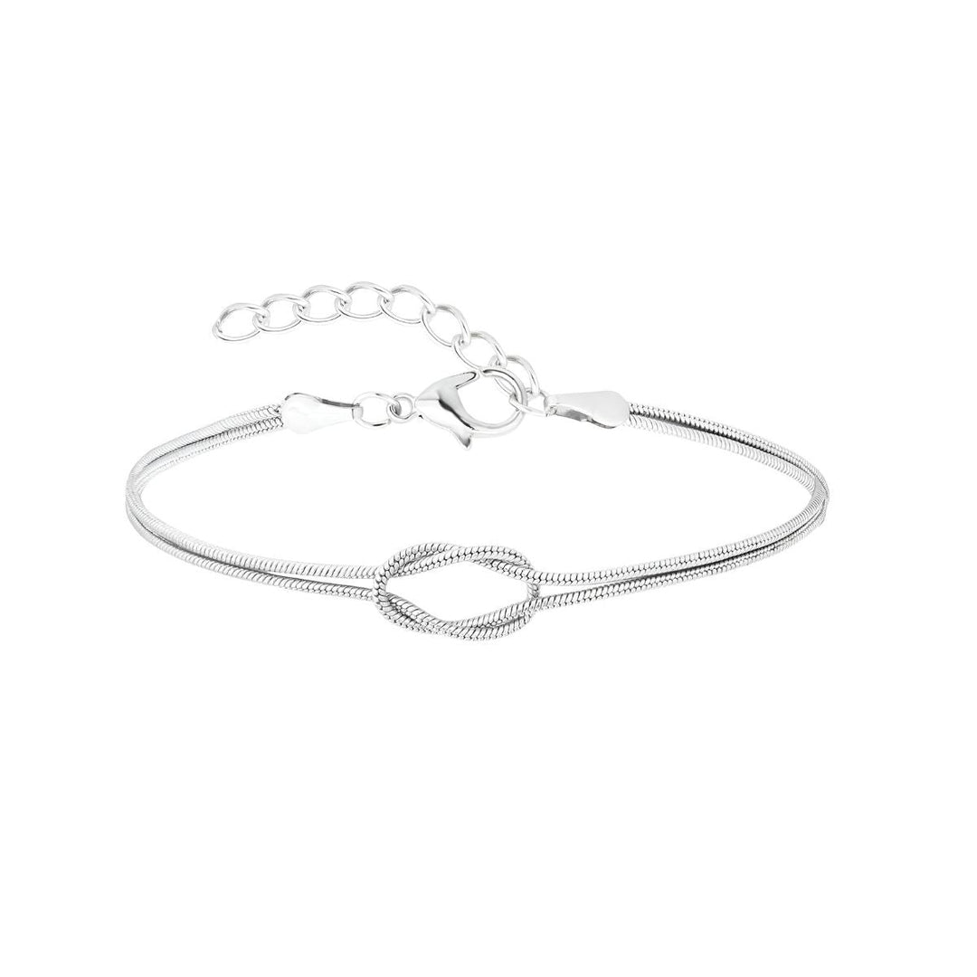 Elena | Elegant Knot Chain Bracelet