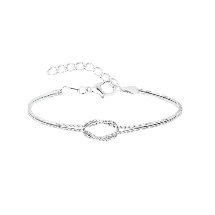 Elena | Elegant Knot Chain Bracelet