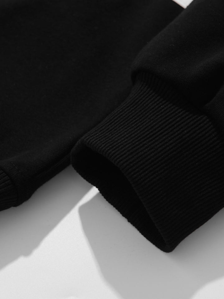 Miles | Refined Striped Polo Sweatshirt