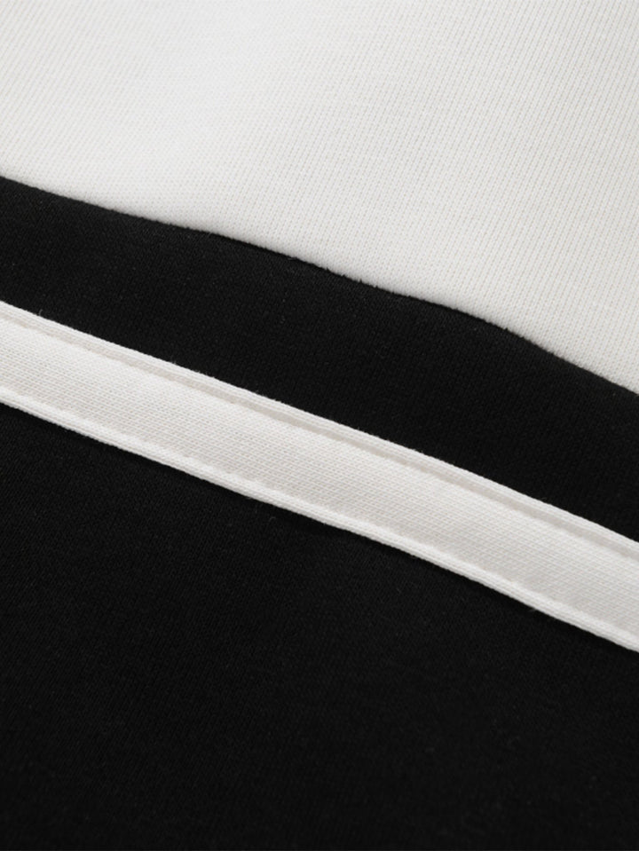 Miles | Refined Striped Polo Sweatshirt