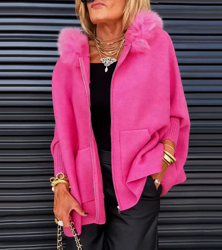 Leighton | Elegant Cozy Hooded Coat