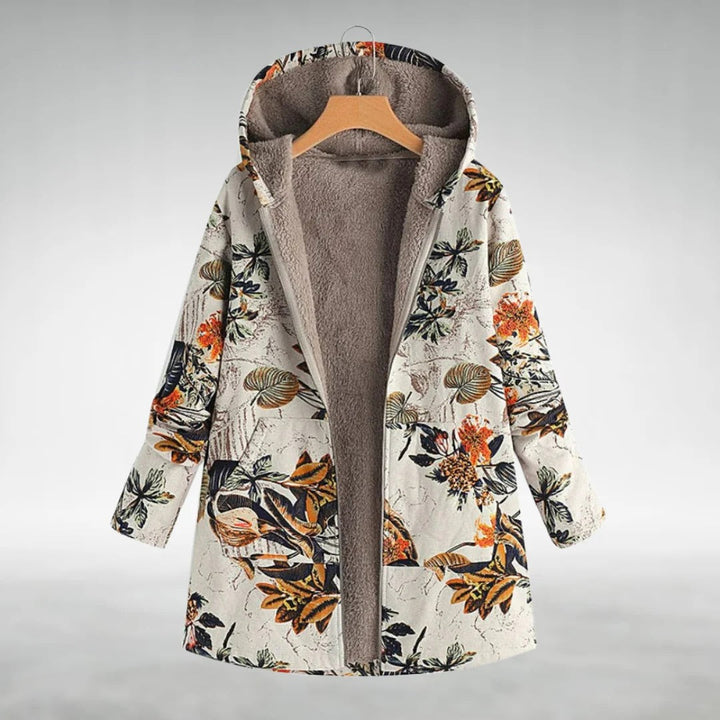 Hailey | Cozy Floral Fleece Jacket