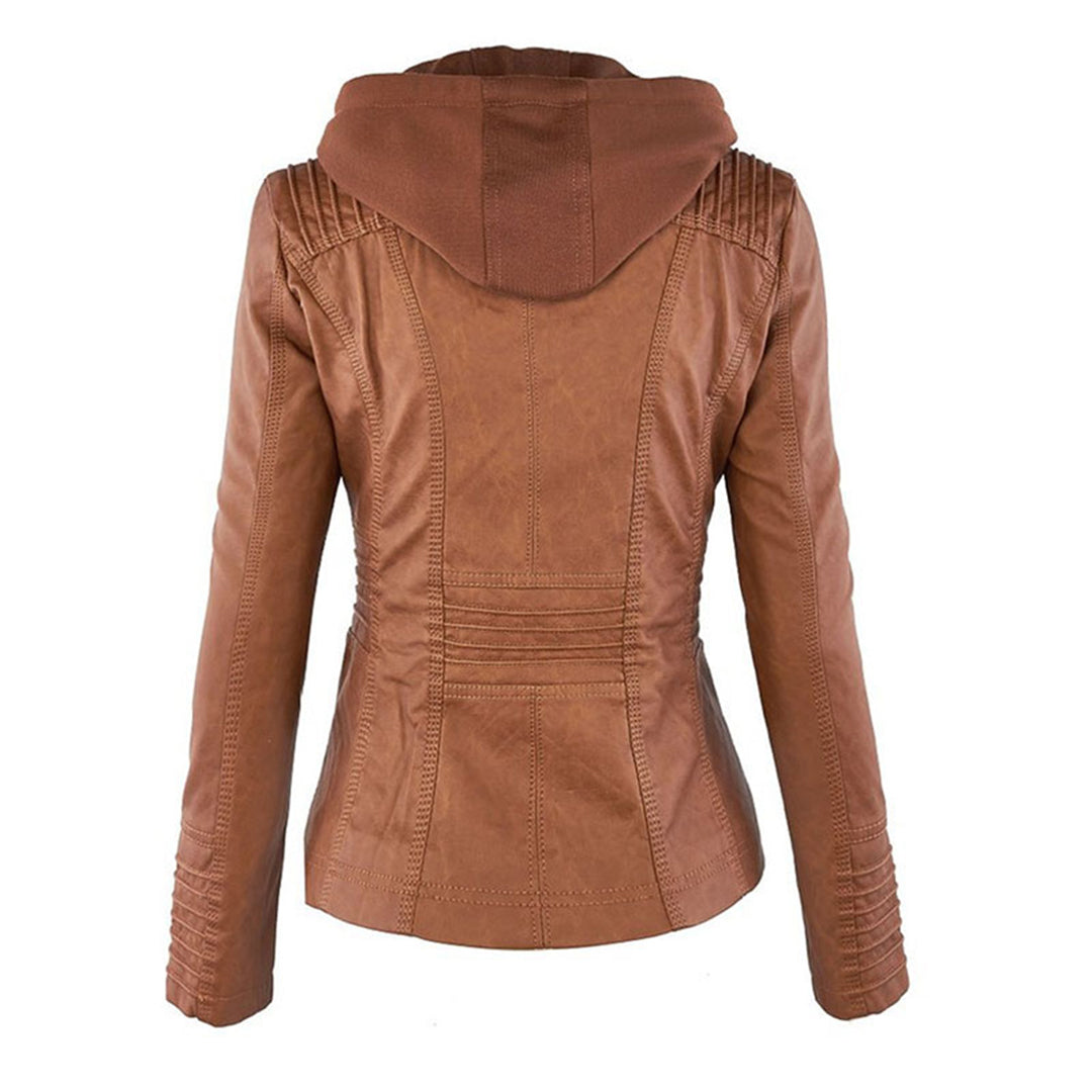Elena | Timeless Chic Leather-Look Jacket