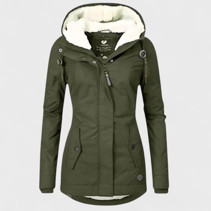 Barbara | Warm Waterproof Winter Coat with Hood