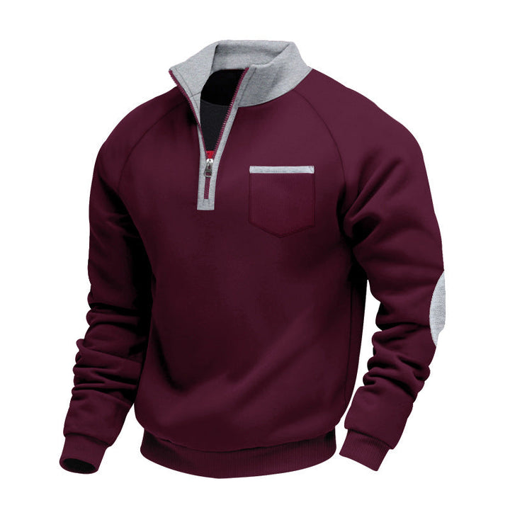 Luke | Classic Quarter-Zip Sweatshirt