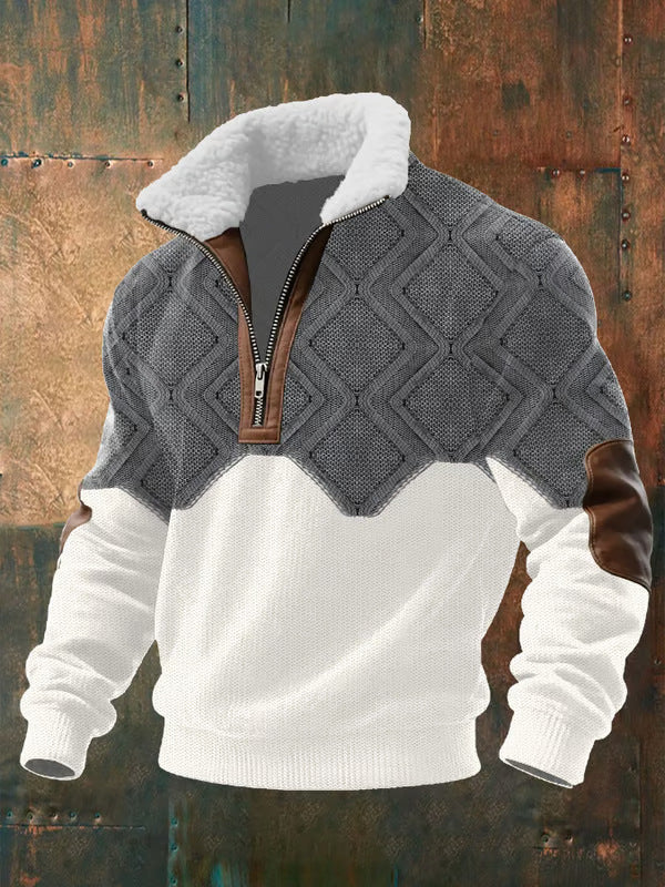 Holden | Classic High-Neck Zip Sweater