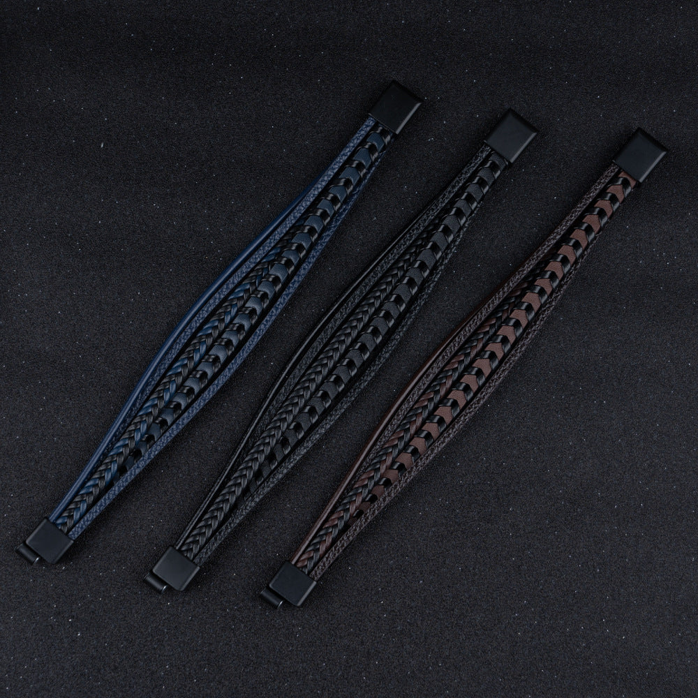 Miles | Braided Multi-Layer Wrist Bracelet