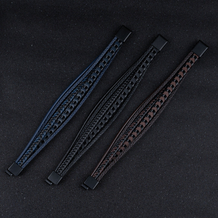 Miles | Braided Multi-Layer Wrist Bracelet