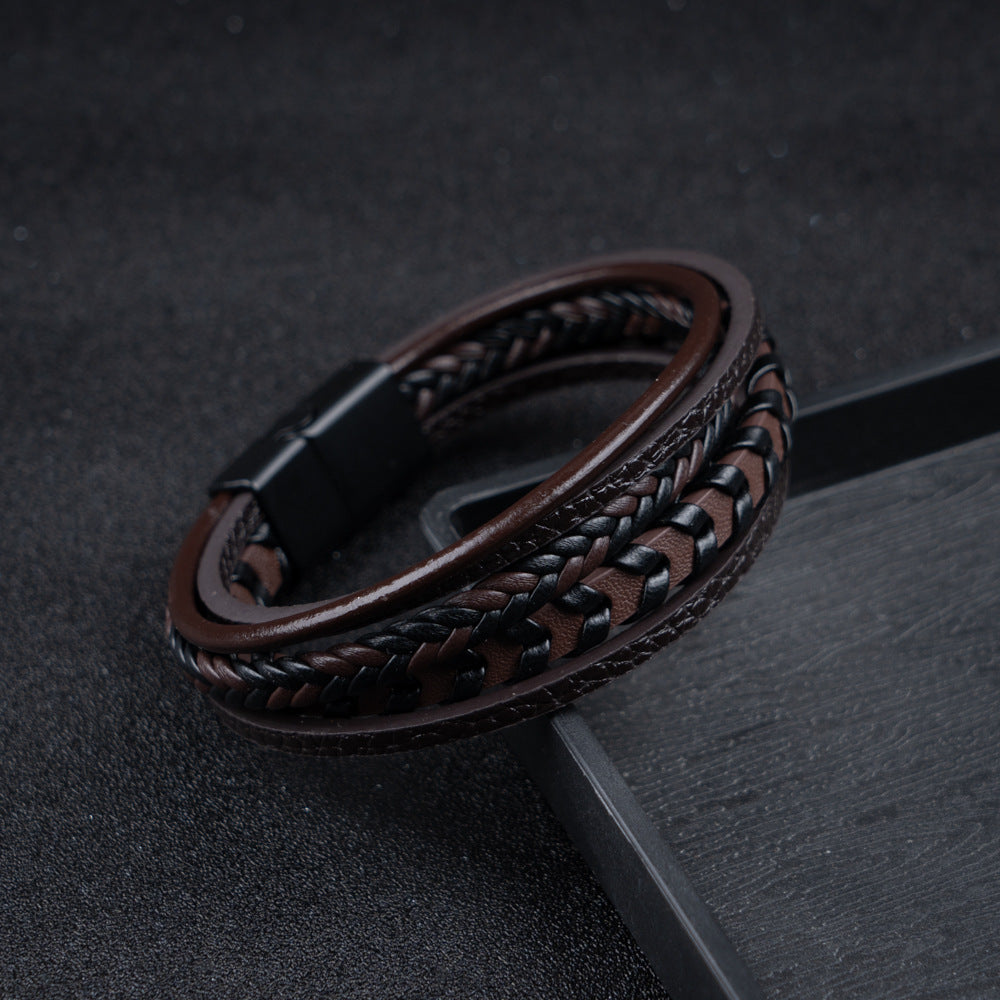Miles | Braided Multi-Layer Wrist Bracelet