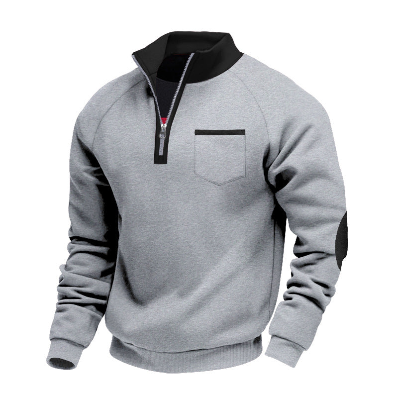 Luke | Classic Quarter-Zip Sweatshirt