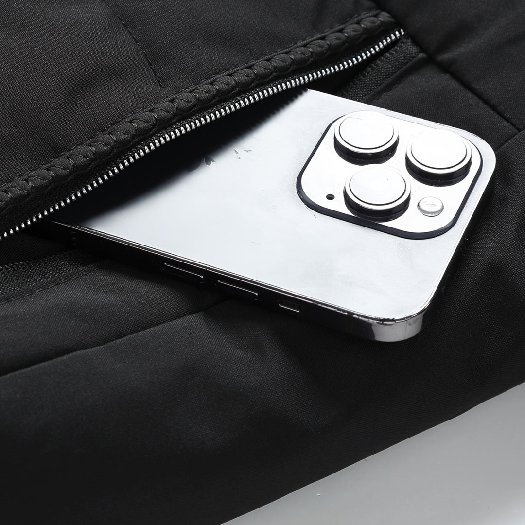 Rowen | Structured High-Collar Smooth Puffer Jacket