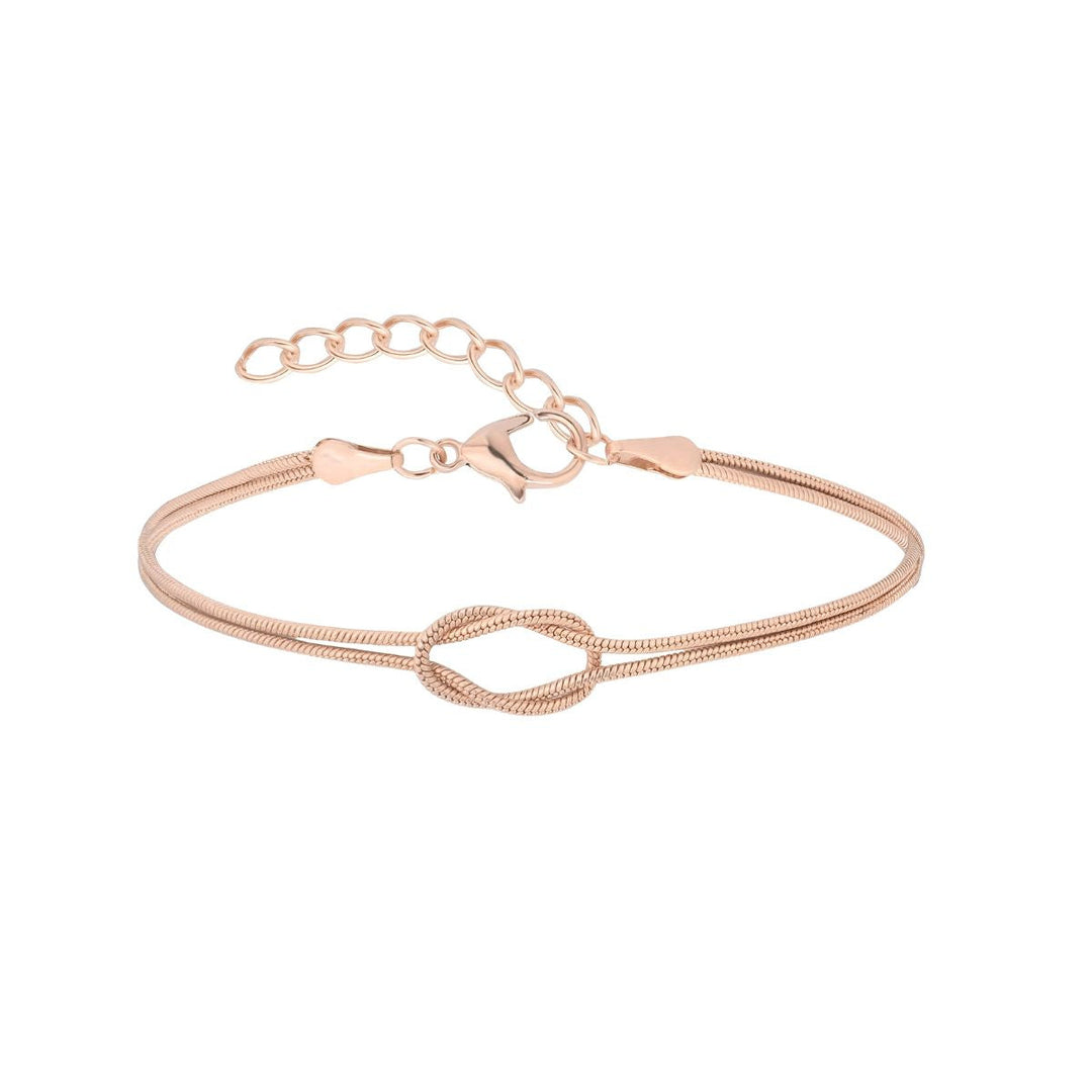 Elena | Elegant Knot Chain Bracelet