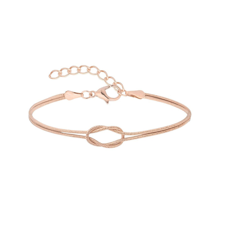Elena | Elegant Knot Chain Bracelet