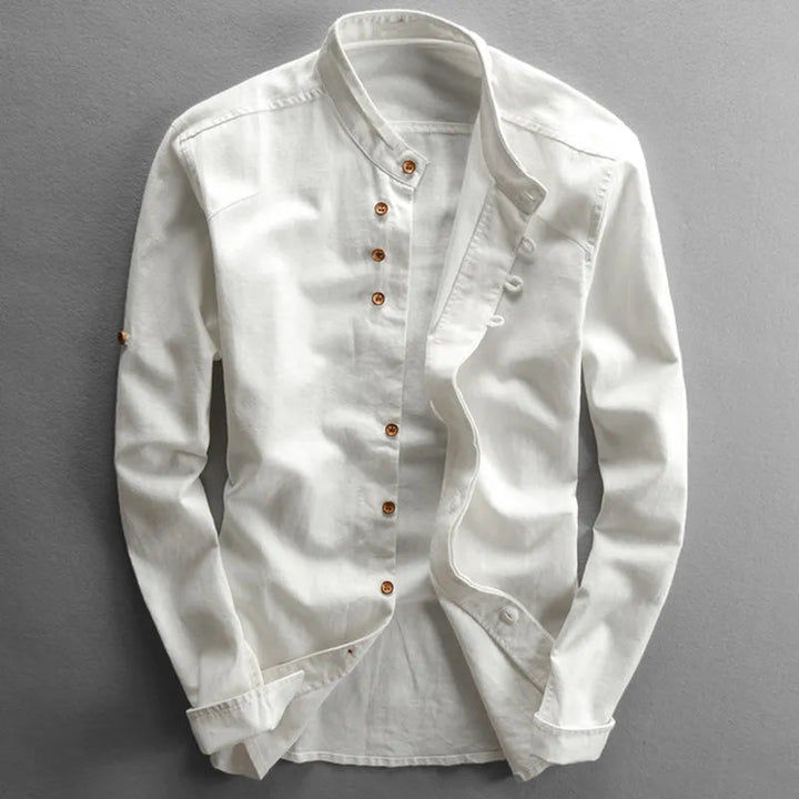 Evan | Long Sleeve Classic Button Shirt