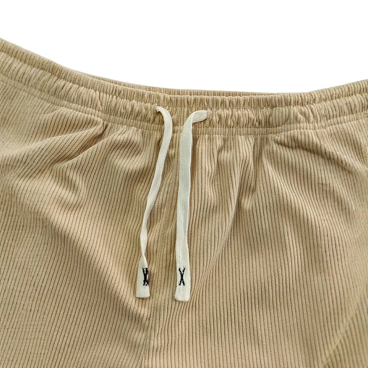 Lucas | Relaxed Drawstring Straight-Leg Pants