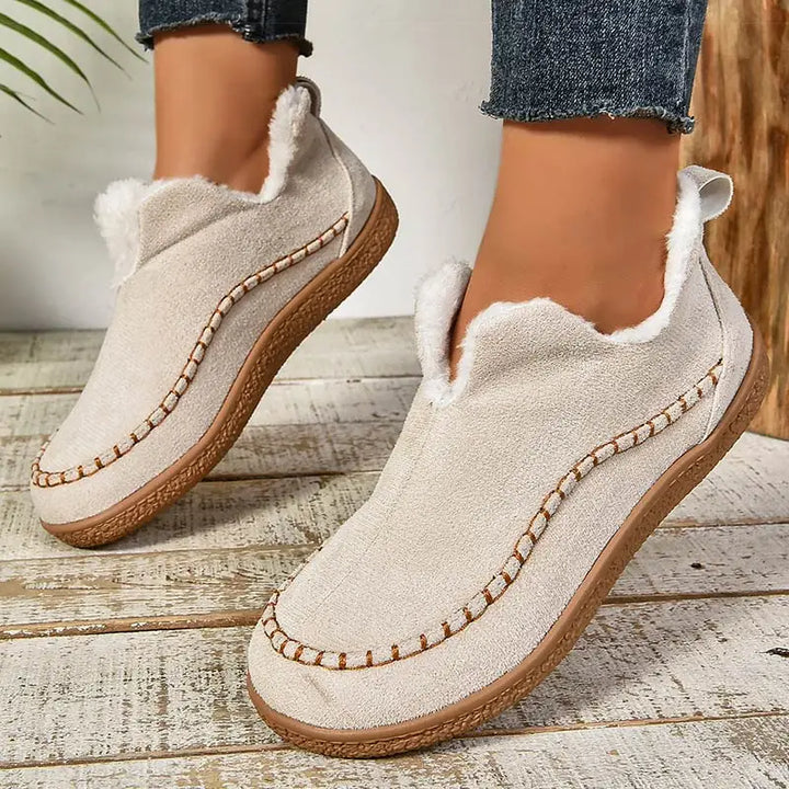 Elise | Cozy Lined Slip-On Ankle Boots