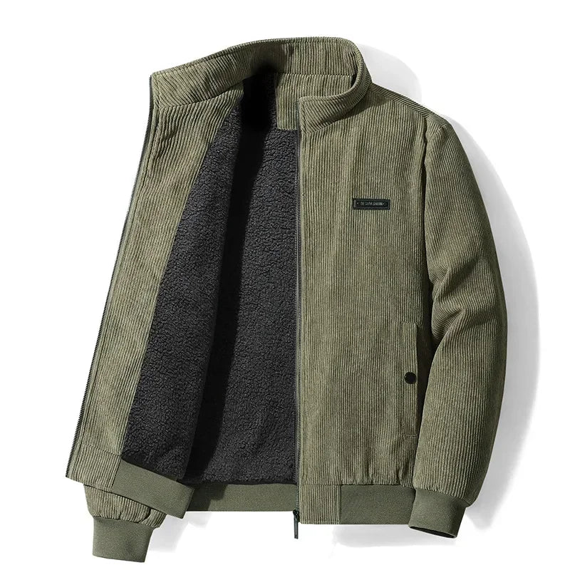 Grayson | Warm Corduroy Winter Jacket