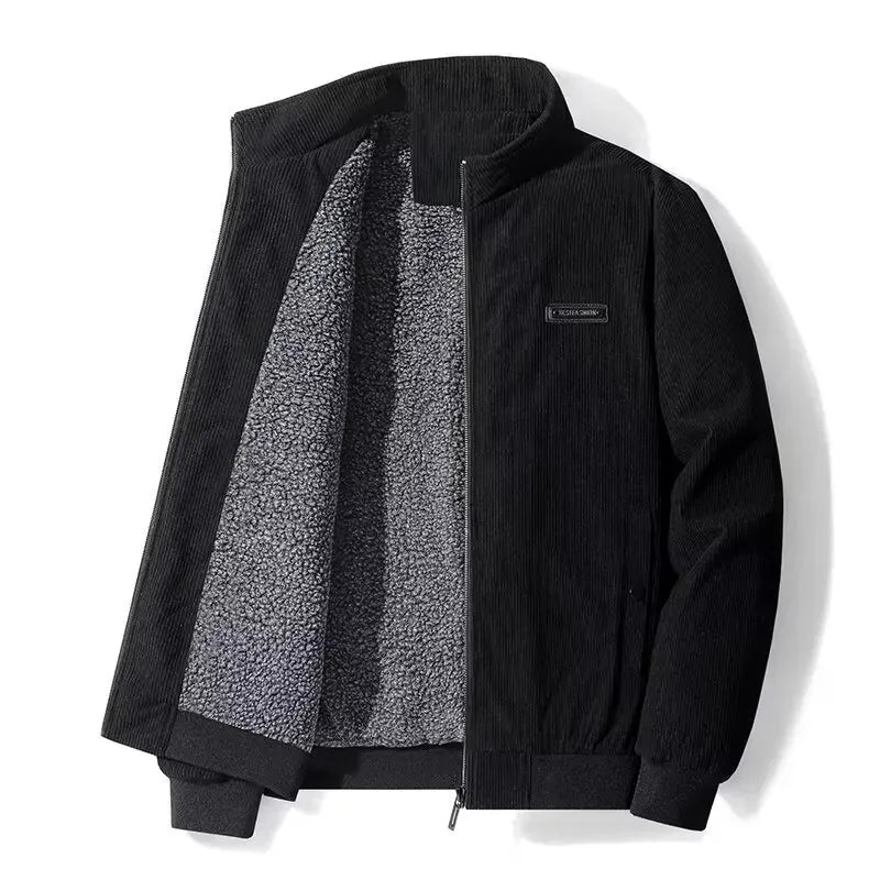 Jerry | Warm Textured Jacket with Soft Inner Lining