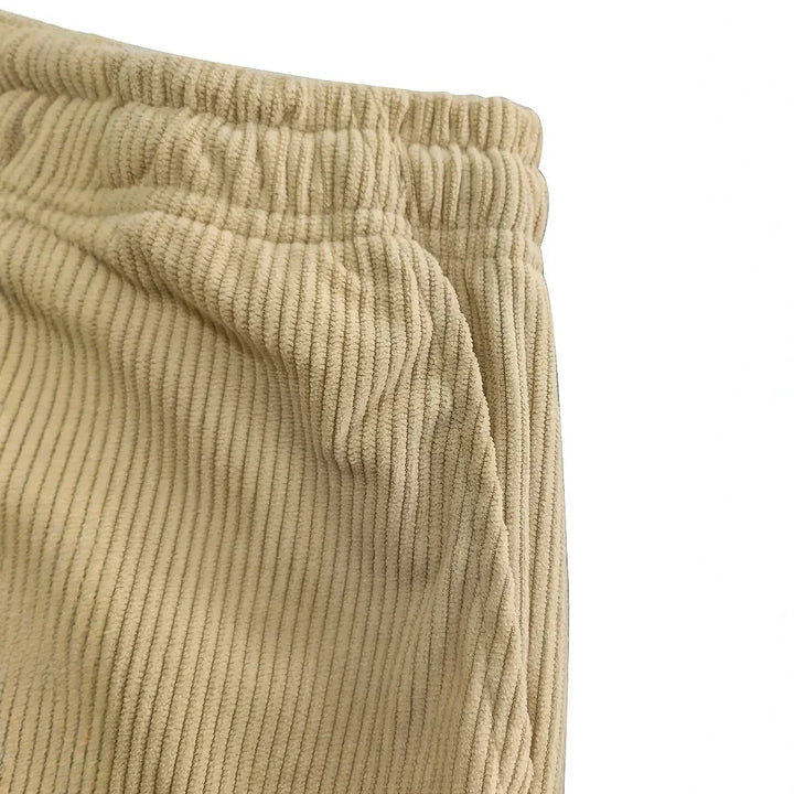 Lucas | Relaxed Drawstring Straight-Leg Pants