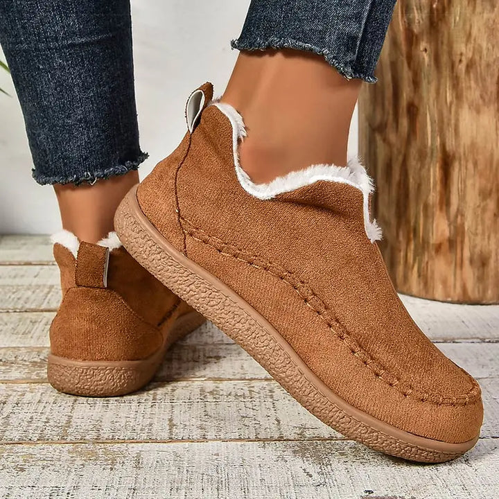 Elise | Cozy Lined Slip-On Ankle Boots