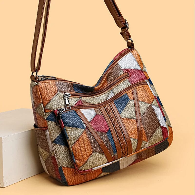 Sienna | Colorful Mosaic Patchwork Handbag