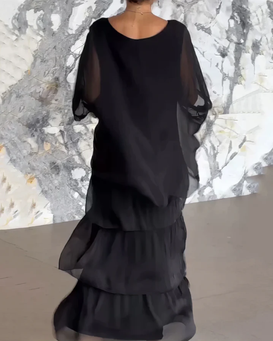 Vivienne | Flattering Flow Silhouette Maxi Dress