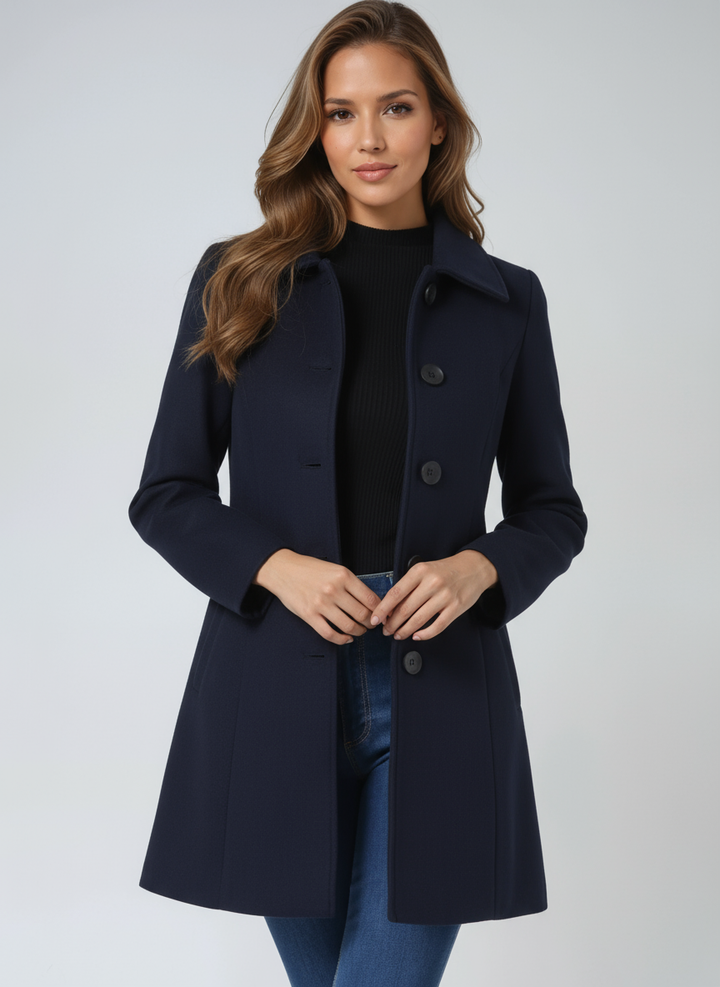 Katherine | Elegant Single-Breasted Coat