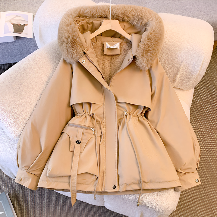 Brielle | Elegant Hooded Winter Parka