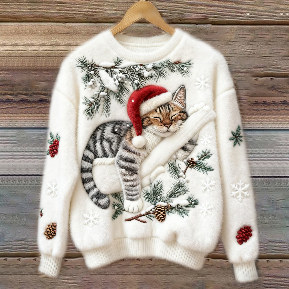 Emery | The Purrfect Christmas Sweater for Cat Lovers