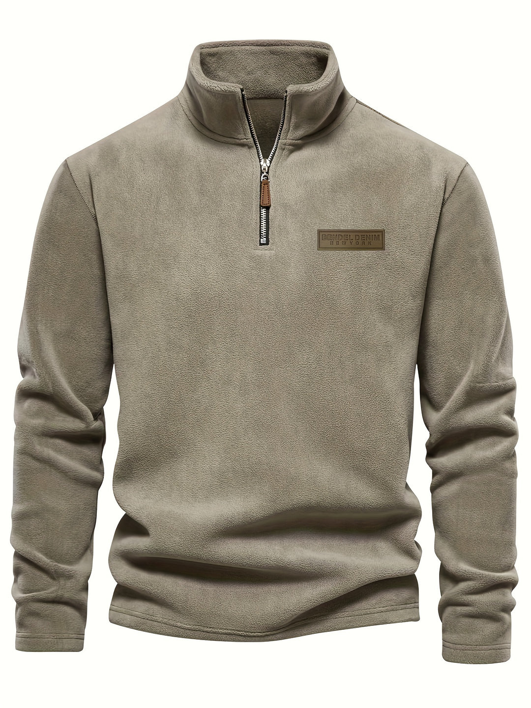 Evan | Classic Half-Zip Stand-Collar Sweater