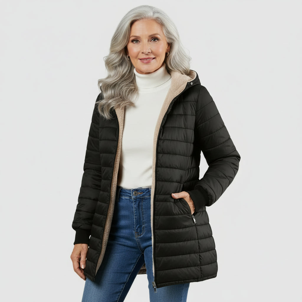 Helena | Cozy Hooded Winter Coat