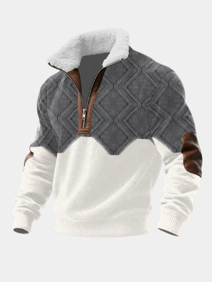 Holden | Classic High-Neck Zip Sweater