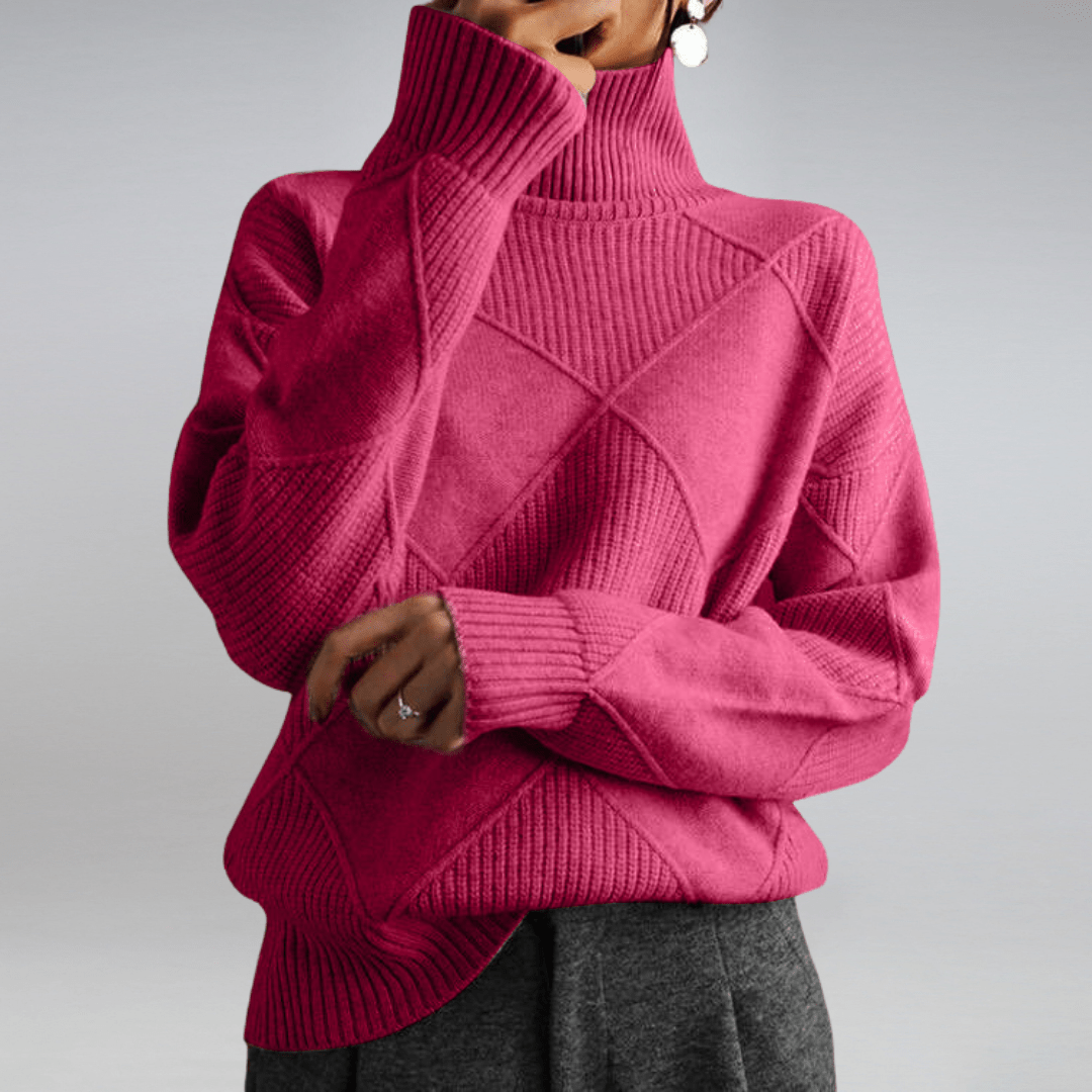 Abigail | Soft turtleneck sweater