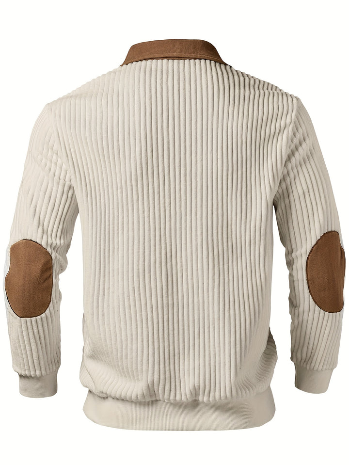 Owen | Classic Zip-Collar Sweater