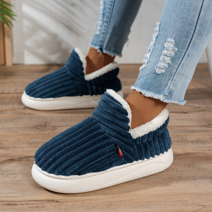 Avery | Soft Plush Indoor Slippers