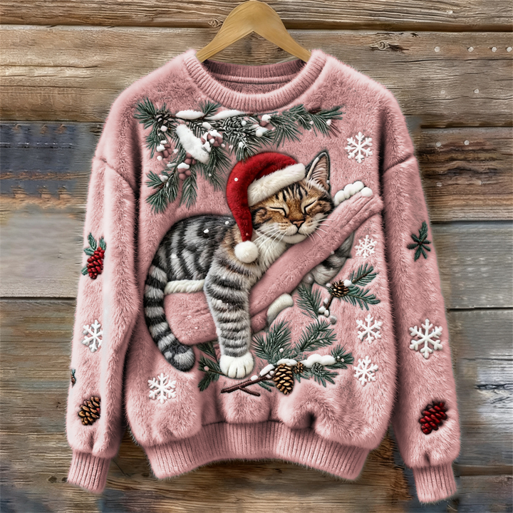 Emery | The Purrfect Christmas Sweater for Cat Lovers