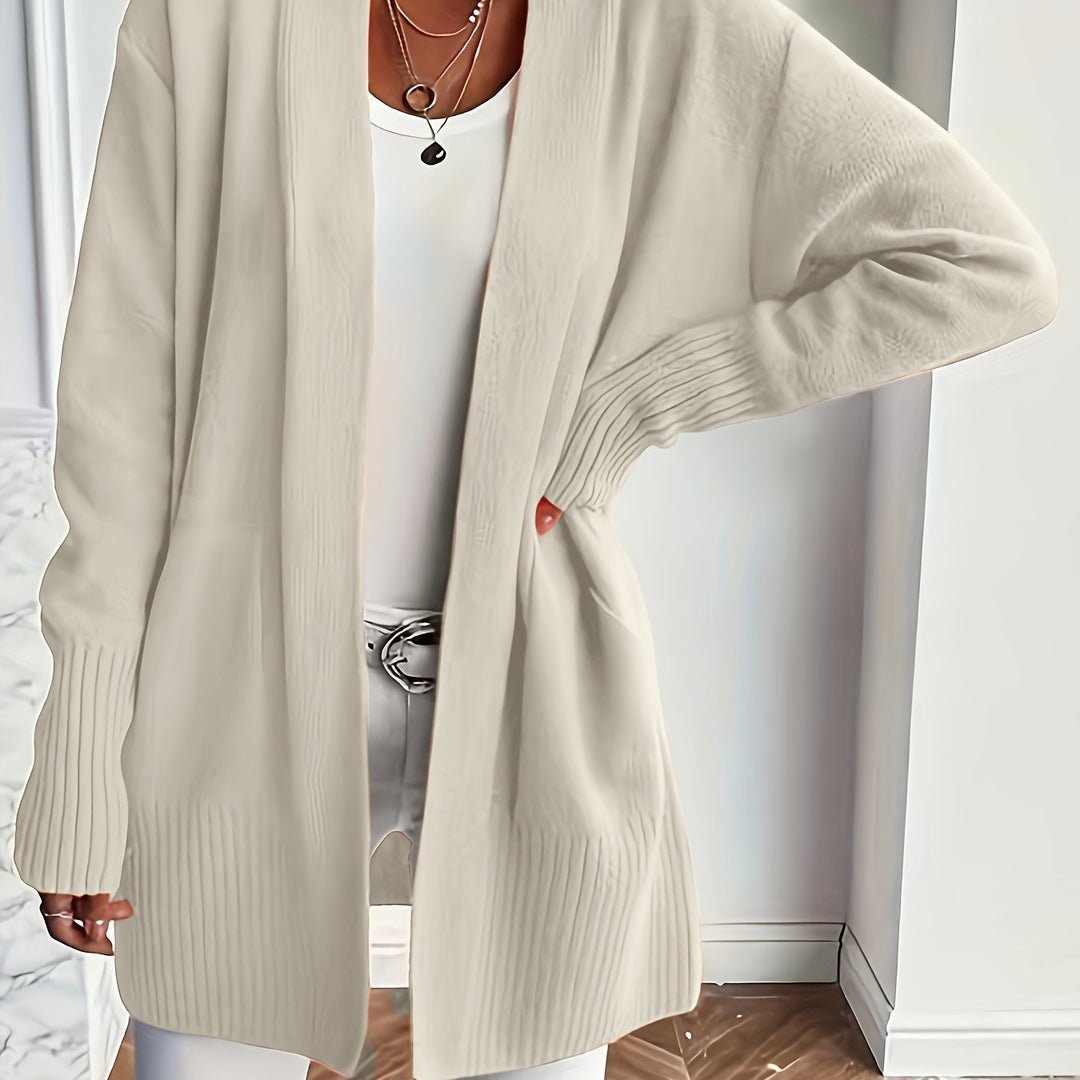 Ashley | Cozy Open-Front Cardigan