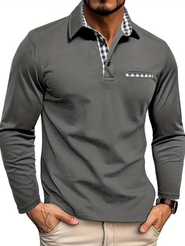 Wesley | Long Sleeve Polo Shirt