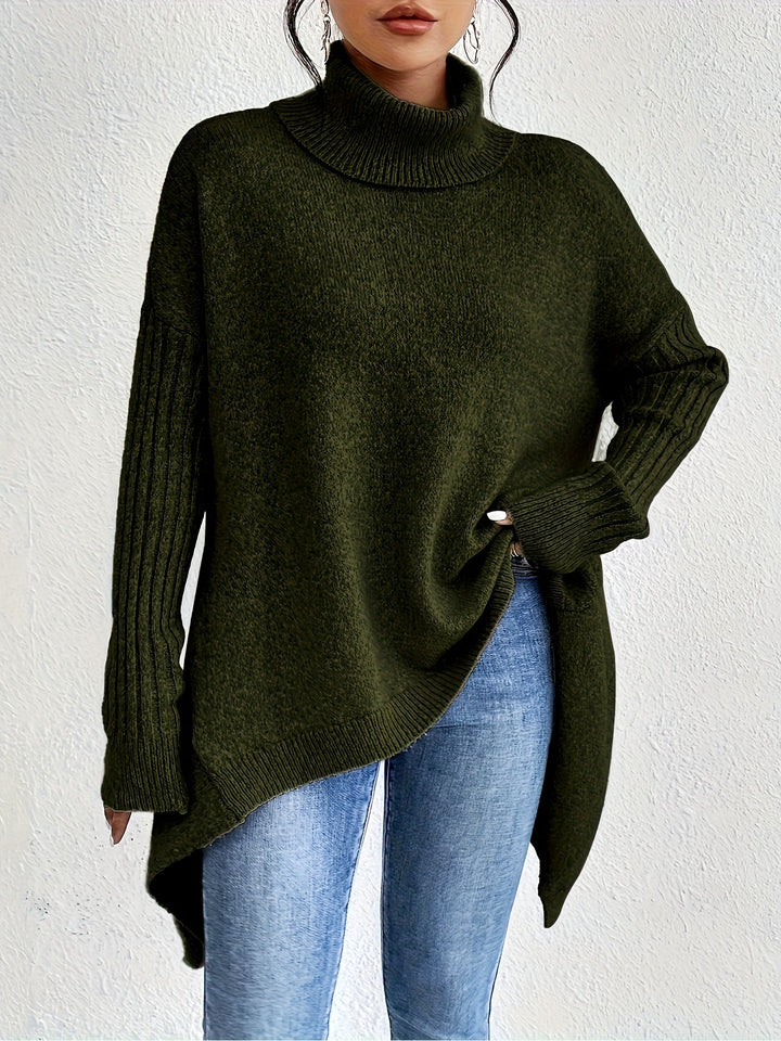 Laila | Oversized Turtleneck Sweater