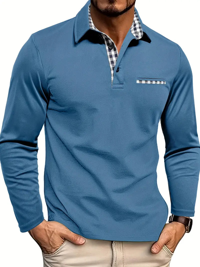 Wesley | Long Sleeve Polo Shirt