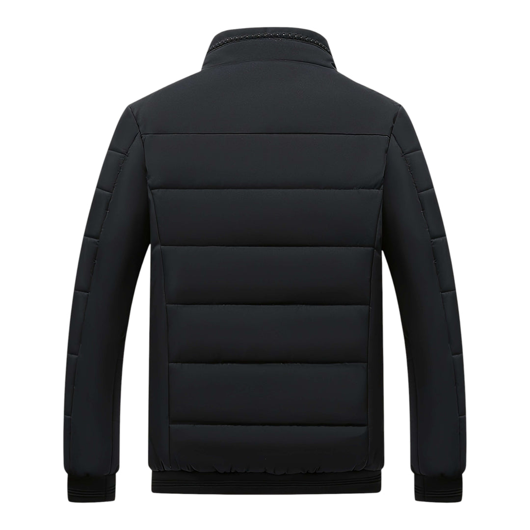 Rowen | Structured High-Collar Smooth Puffer Jacket