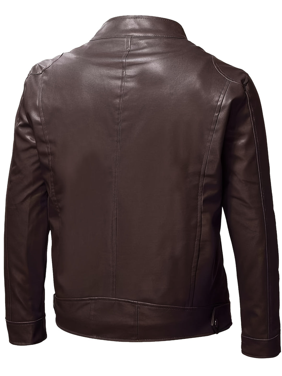 Ethan | Sleek Stand-Collar Moto Jacket